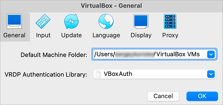 Default Virtual Machine Folder
